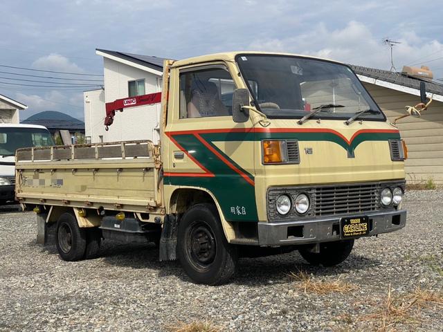 キャンター 平ボディ ワンオーナー車 丸目4灯 コラムMT メッキグリル メッキバンパー(7枚目)