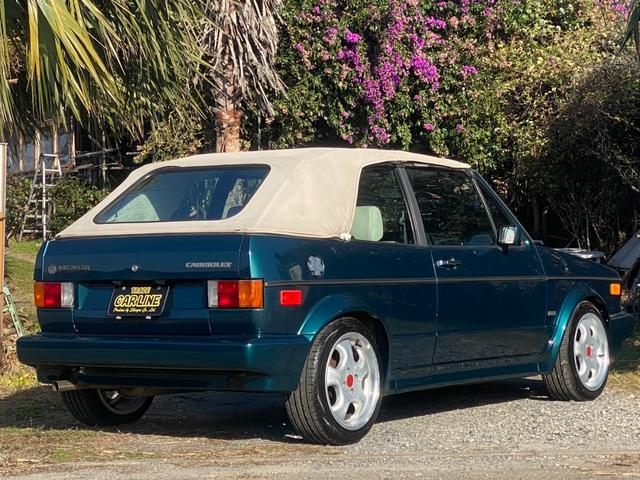 ゴルフカブリオ 　左ハンドル　社外アルミ　ウッドステアリング　丸目４灯　　ローダウン（3枚目）