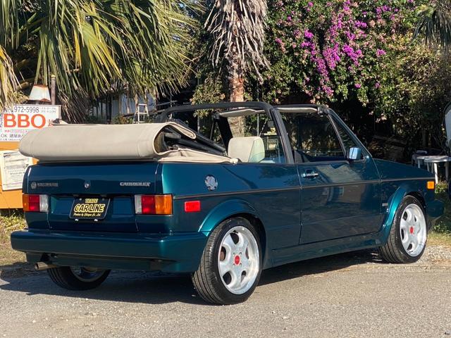 ゴルフカブリオ 　左ハンドル　社外アルミ　ウッドステアリング　丸目４灯　　ローダウン（16枚目）