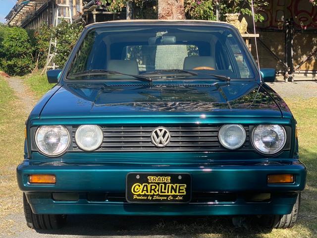 ゴルフカブリオ 　左ハンドル　社外アルミ　ウッドステアリング　丸目４灯　　ローダウン（26枚目）