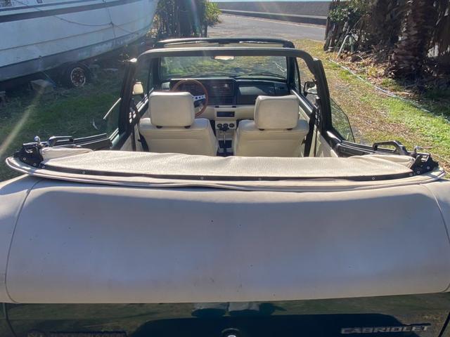 ゴルフカブリオ 　左ハンドル　社外アルミ　ウッドステアリング　丸目４灯　　ローダウン（34枚目）