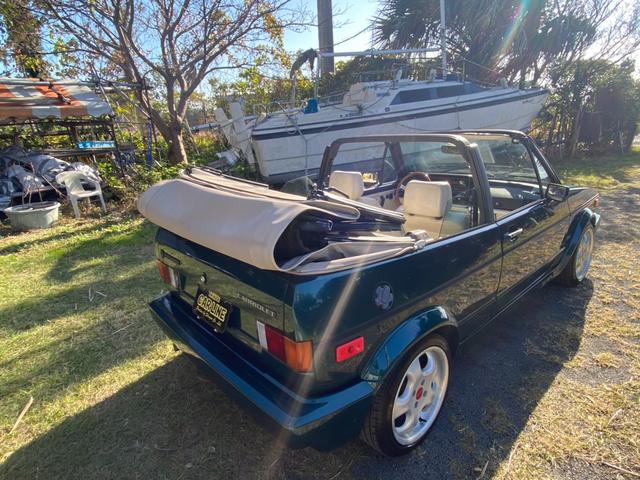 ゴルフカブリオ 　左ハンドル　社外アルミ　ウッドステアリング　丸目４灯　　ローダウン（37枚目）