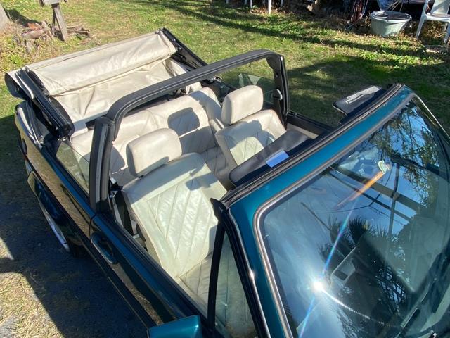 ゴルフカブリオ 　左ハンドル　社外アルミ　ウッドステアリング　丸目４灯　　ローダウン（43枚目）