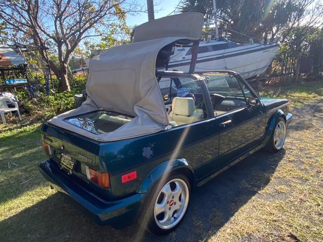 ゴルフカブリオ 　左ハンドル　社外アルミ　ウッドステアリング　丸目４灯　　ローダウン（50枚目）