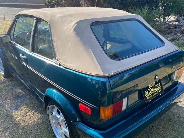 ゴルフカブリオ 　左ハンドル　社外アルミ　ウッドステアリング　丸目４灯　　ローダウン（58枚目）