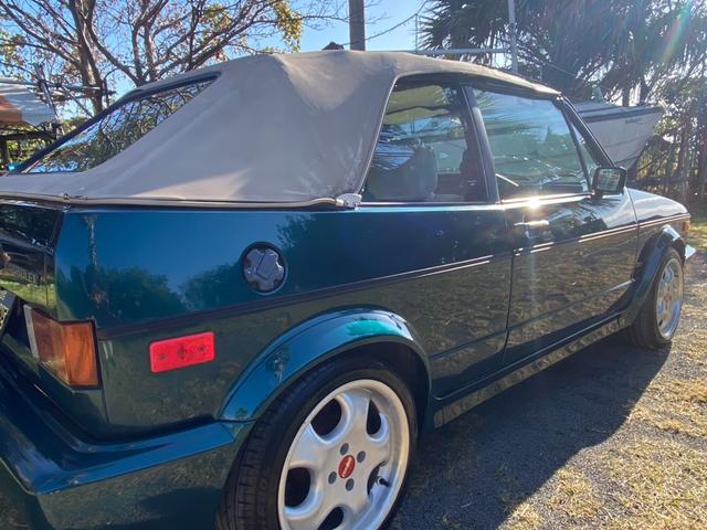 ゴルフカブリオ 　左ハンドル　社外アルミ　ウッドステアリング　丸目４灯　　ローダウン（61枚目）