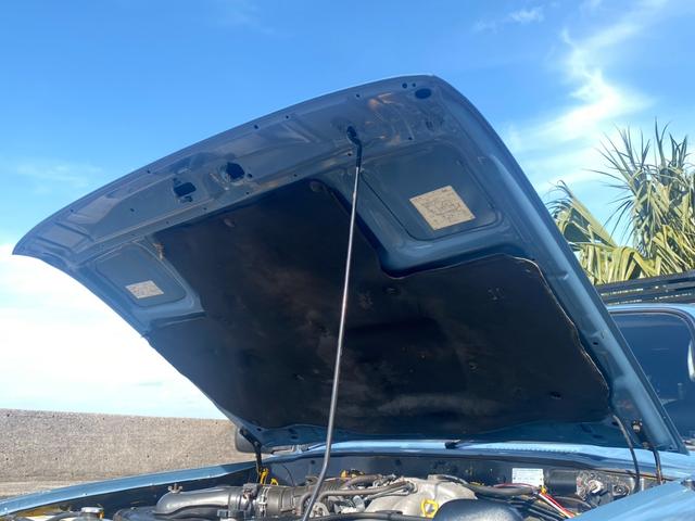 ランドクルーザー80 VX 社外ウッドステアリング ブラッドレーアルミ ルーフキャリア 角目4灯ヘッドライト 3インチリフトアップ 社外ナビ バックカメラ 観音開き 1ナンバー(7枚目)