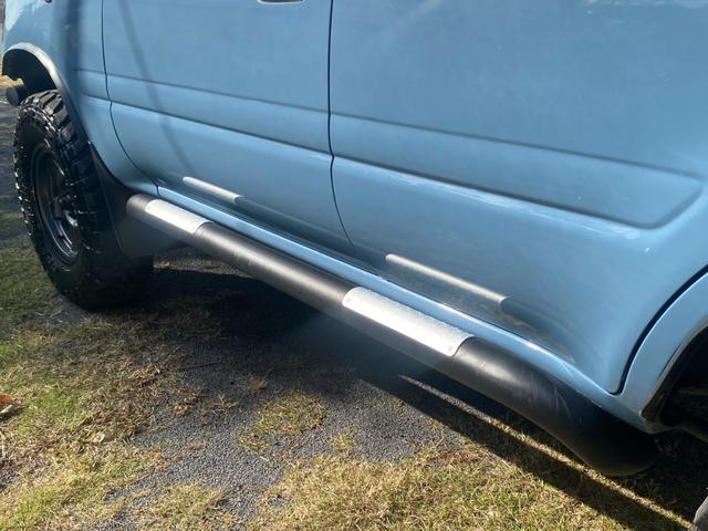 ランドクルーザー80 VX 社外ウッドステアリング ブラッドレーアルミ ルーフキャリア 角目4灯ヘッドライト 3インチリフトアップ 社外ナビ バックカメラ 観音開き 1ナンバー(31枚目)