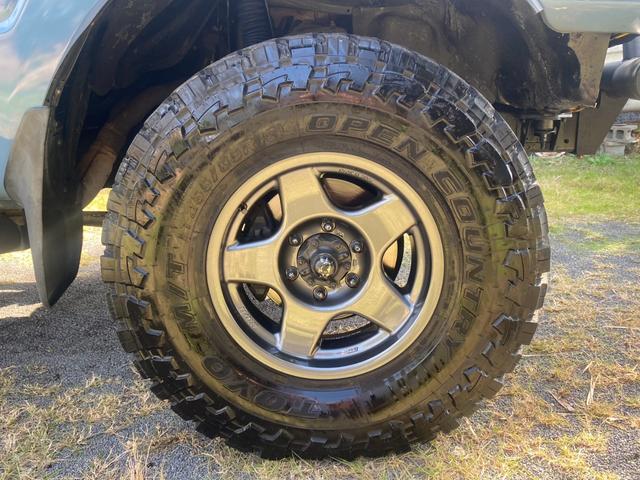 ランドクルーザー80 VX 社外ウッドステアリング ブラッドレーアルミ ルーフキャリア 角目4灯ヘッドライト 3インチリフトアップ 社外ナビ バックカメラ 観音開き 1ナンバー(36枚目)