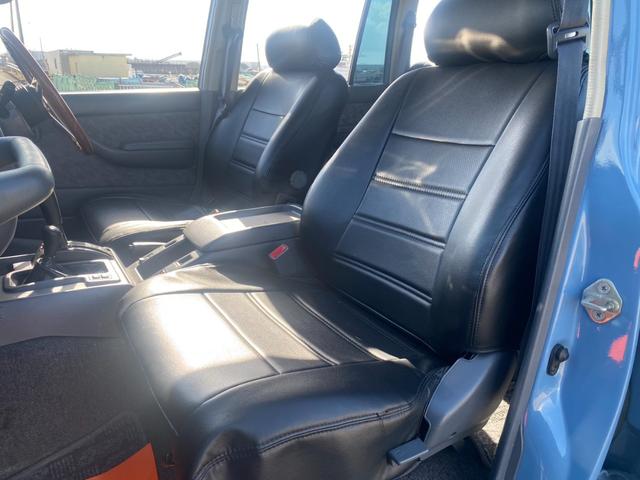 ランドクルーザー80 VX 社外ウッドステアリング ブラッドレーアルミ ルーフキャリア 角目4灯ヘッドライト 3インチリフトアップ 社外ナビ バックカメラ 観音開き 1ナンバー(47枚目)