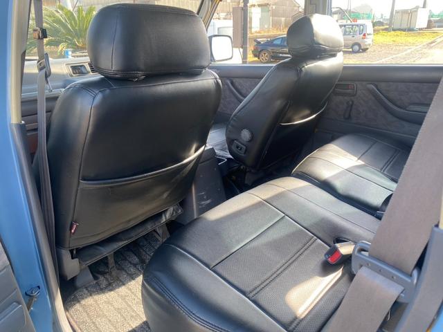 ランドクルーザー80 VX 社外ウッドステアリング ブラッドレーアルミ ルーフキャリア 角目4灯ヘッドライト 3インチリフトアップ 社外ナビ バックカメラ 観音開き 1ナンバー(48枚目)