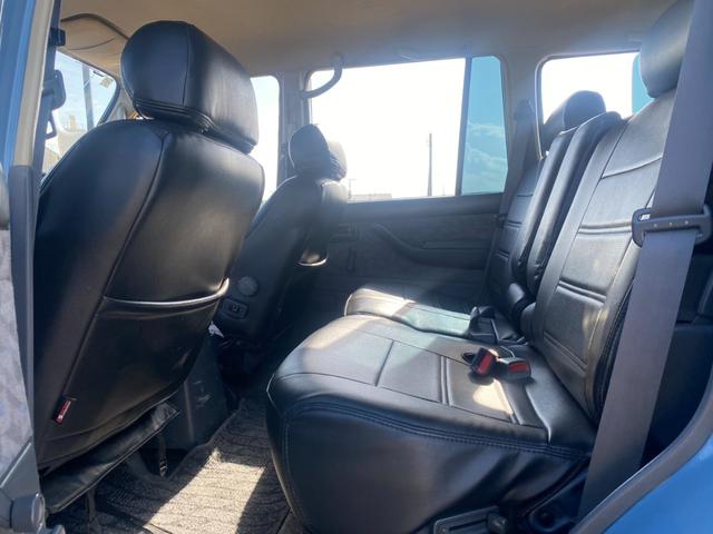 ランドクルーザー80 VX 社外ウッドステアリング ブラッドレーアルミ ルーフキャリア 角目4灯ヘッドライト 3インチリフトアップ 社外ナビ バックカメラ 観音開き 1ナンバー(49枚目)