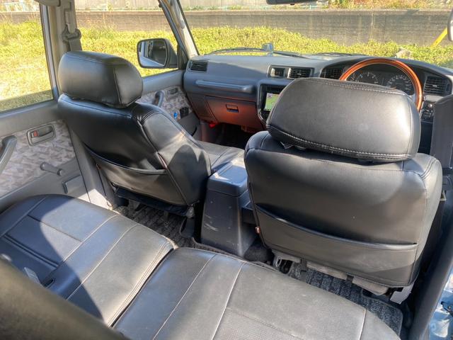 ランドクルーザー80 VX 社外ウッドステアリング ブラッドレーアルミ ルーフキャリア 角目4灯ヘッドライト 3インチリフトアップ 社外ナビ バックカメラ 観音開き 1ナンバー(51枚目)