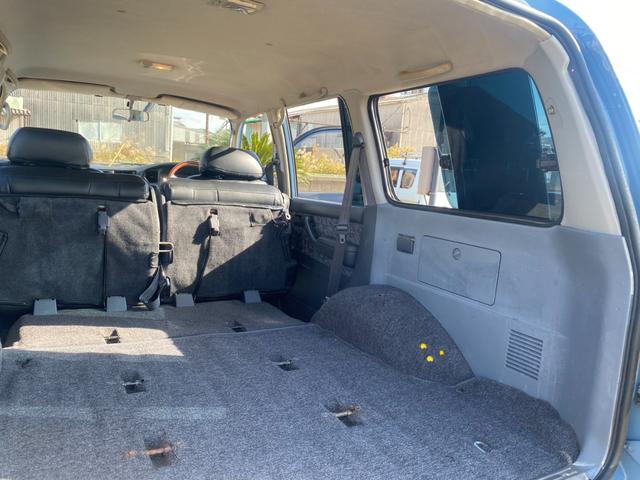 ランドクルーザー80 VX 社外ウッドステアリング ブラッドレーアルミ ルーフキャリア 角目4灯ヘッドライト 3インチリフトアップ 社外ナビ バックカメラ 観音開き 1ナンバー(68枚目)