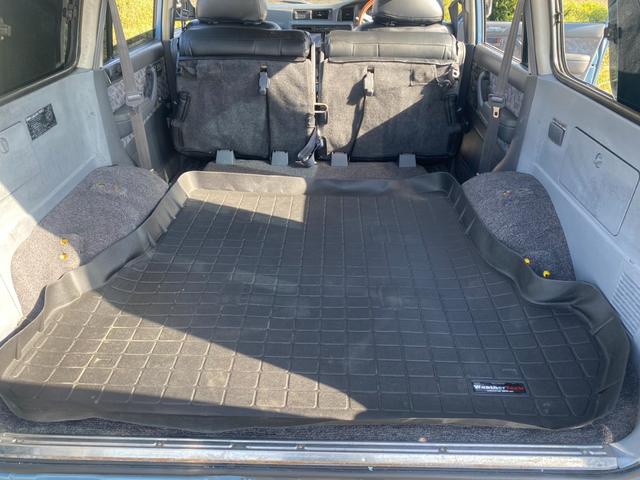 ランドクルーザー80 VX 社外ウッドステアリング ブラッドレーアルミ ルーフキャリア 角目4灯ヘッドライト 3インチリフトアップ 社外ナビ バックカメラ 観音開き 1ナンバー(72枚目)