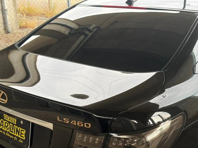 LS LS460 バージョンC 社外ヘッドライト 社外テールランプ エアロ アルミ 黒革シート(18枚目)
