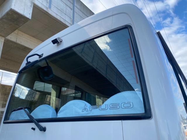 ローザ マイクロバス 29人乗り 自動ドア モケット リクライニングシート 社外ナビ バックカメラ ETC(15枚目)