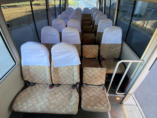 ローザ マイクロバス 29人乗り 自動ドア モケット リクライニングシート 社外ナビ バックカメラ ETC(41枚目)