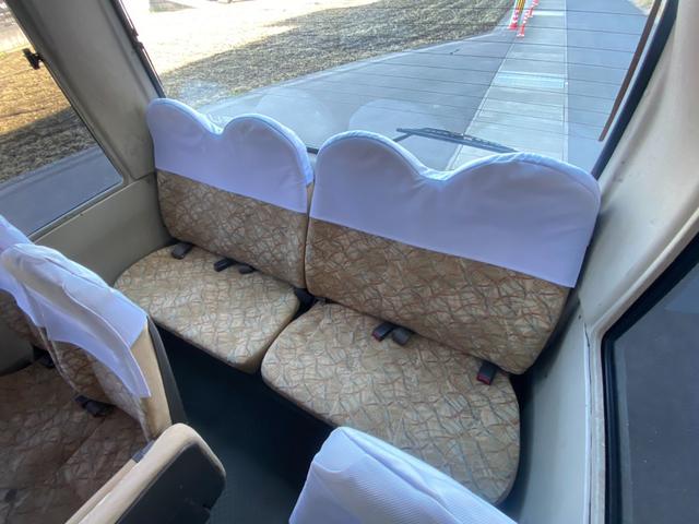 ローザ マイクロバス 29人乗り 自動ドア モケット リクライニングシート 社外ナビ バックカメラ ETC(45枚目)