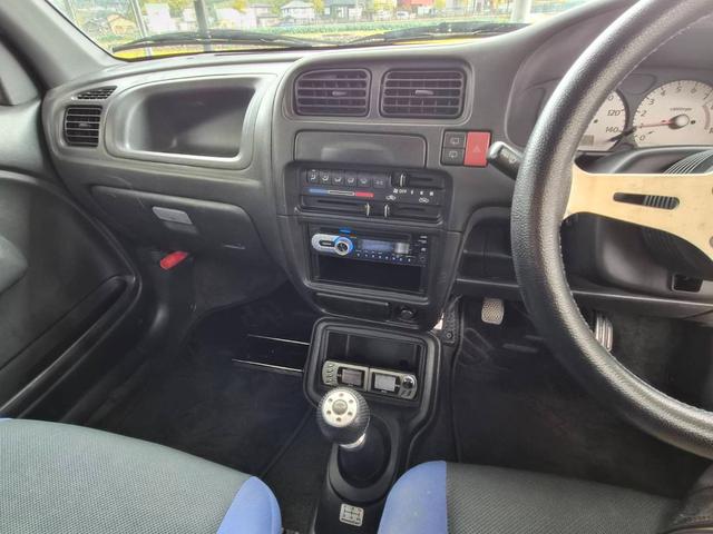 アルトワークス ＲＳ／Ｚ　ＴＥＩＮ車高調　ＨＫＳエアクリ　マフラー　ＢＬＩＴＺメーター　スズキスポーツタワーバー　社外アルミ　ステアリング（33枚目）