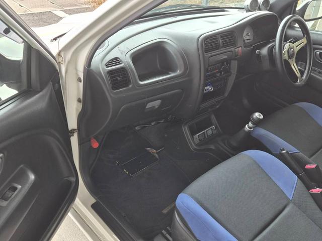 アルトワークス ＲＳ／Ｚ　ＴＥＩＮ車高調　ＨＫＳエアクリ　マフラー　ＢＬＩＴＺメーター　スズキスポーツタワーバー　社外アルミ　ステアリング（43枚目）