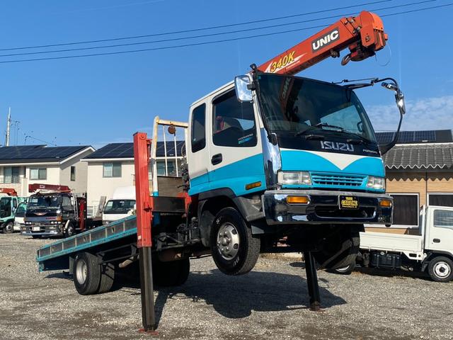 フォワード 　回送車　ユニック３段クレーン　メッキパーツ　ベッド付　２６５０ｋｇ積載（24枚目）