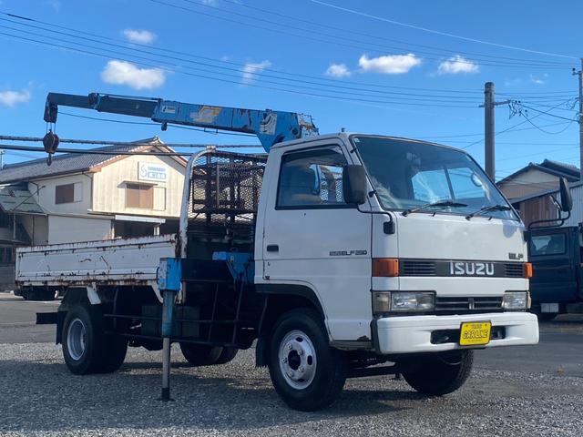 エルフトラック 　高床　タダノ３段クレーン　４ＢＥ１エンジン（10枚目）