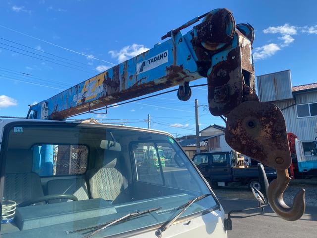 エルフトラック 　高床　タダノ３段クレーン　４ＢＥ１エンジン（43枚目）