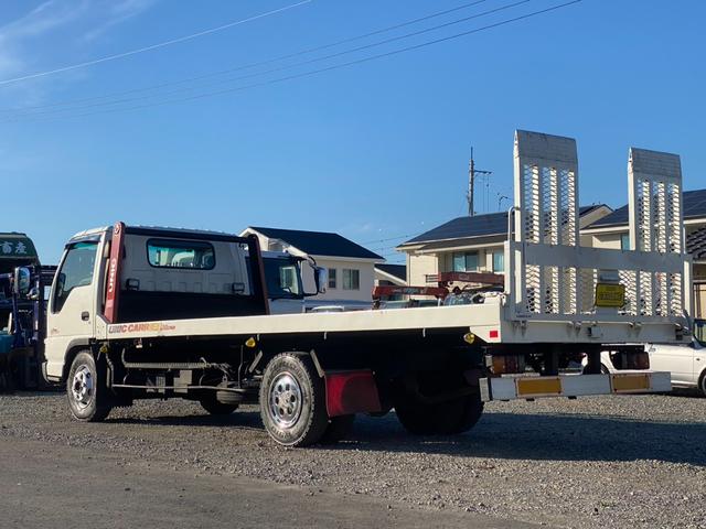 エルフトラック 　５．２ディーゼルターボ　ワイド超ロング高床　カスタムキャビン　ユニック製積載車　ウィンチ（21枚目）