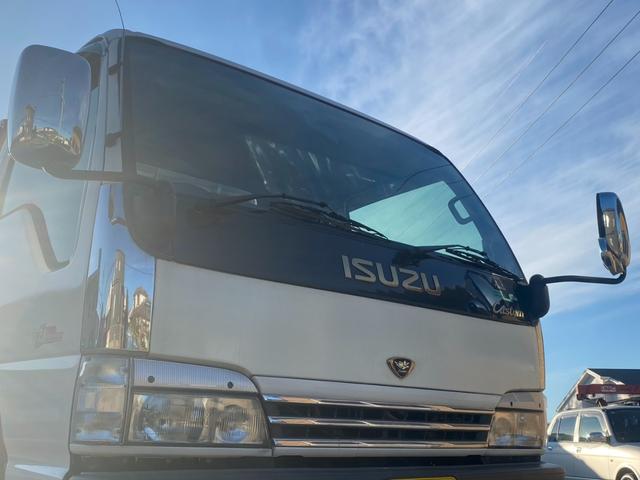 エルフトラック 　５．２ディーゼルターボ　ワイド超ロング高床　カスタムキャビン　ユニック製積載車　ウィンチ（42枚目）