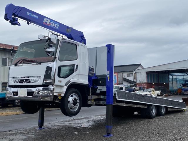 ファイター 　１０輪　２デフ　回送車　タダノ４段クレーン　８５００ｋｇ積載　ラジコン　フックイン　メッキパーツ（18枚目）