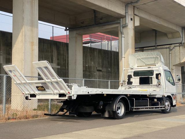 キャンター 超ロングＤＸ　極東開発製フラトップ　フルフラット　セルフローダー　ラジコン　ウィンチ　メッキパーツ（3枚目）