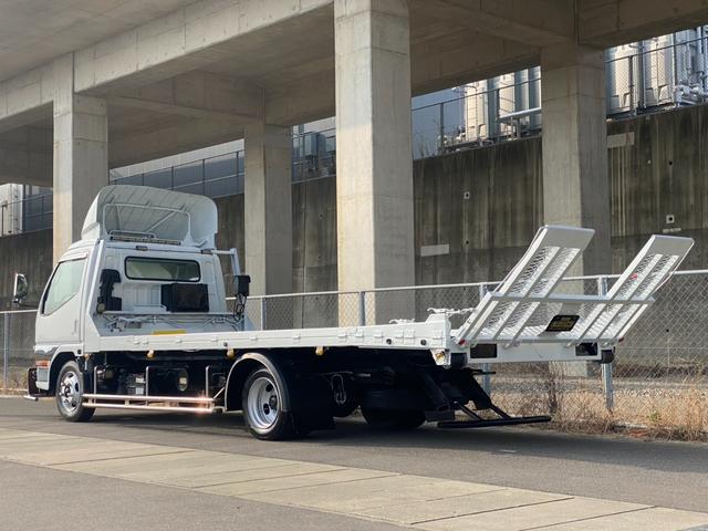 キャンター 超ロングＤＸ　極東開発製フラトップ　フルフラット　セルフローダー　ラジコン　ウィンチ　メッキパーツ（20枚目）