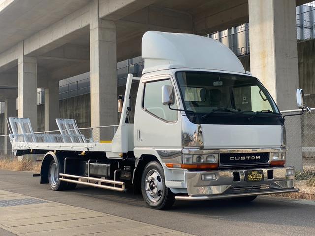 キャンター 超ロングＤＸ　極東開発製フラトップ　フルフラット　セルフローダー　ラジコン　ウィンチ　メッキパーツ（21枚目）