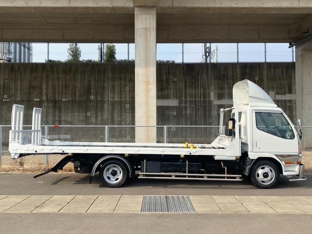 キャンター 超ロングＤＸ　極東開発製フラトップ　フルフラット　セルフローダー　ラジコン　ウィンチ　メッキパーツ（24枚目）