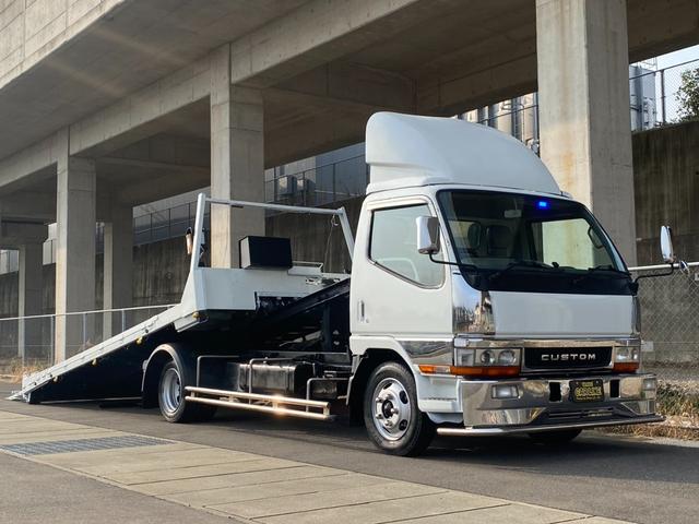 キャンター 超ロングＤＸ　極東開発製フラトップ　フルフラット　セルフローダー　ラジコン　ウィンチ　メッキパーツ（26枚目）