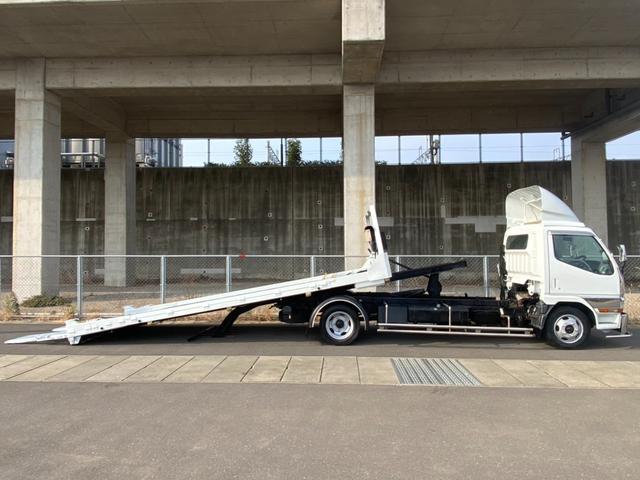 キャンター 超ロングＤＸ　極東開発製フラトップ　フルフラット　セルフローダー　ラジコン　ウィンチ　メッキパーツ（27枚目）