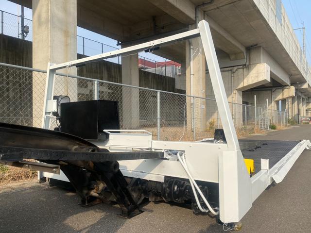 キャンター 超ロングＤＸ　極東開発製フラトップ　フルフラット　セルフローダー　ラジコン　ウィンチ　メッキパーツ（35枚目）