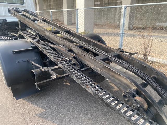 キャンター 超ロングＤＸ　極東開発製フラトップ　フルフラット　セルフローダー　ラジコン　ウィンチ　メッキパーツ（36枚目）