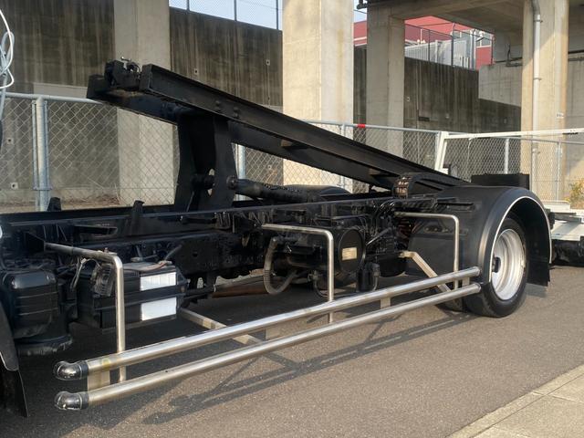 キャンター 超ロングＤＸ　極東開発製フラトップ　フルフラット　セルフローダー　ラジコン　ウィンチ　メッキパーツ（38枚目）