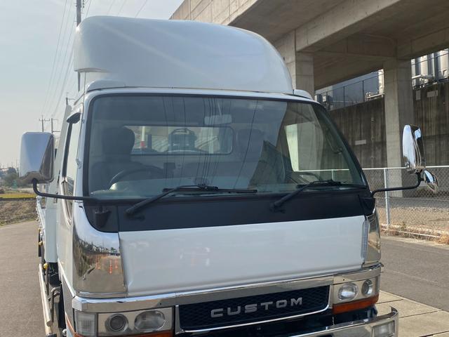 キャンター 超ロングＤＸ　極東開発製フラトップ　フルフラット　セルフローダー　ラジコン　ウィンチ　メッキパーツ（53枚目）