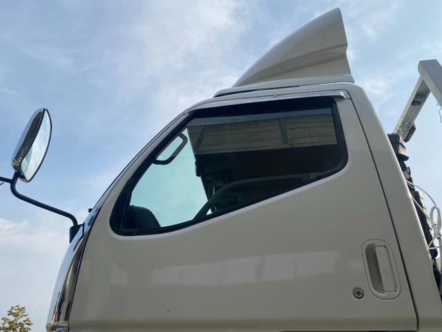 キャンター 超ロングＤＸ　極東開発製フラトップ　フルフラット　セルフローダー　ラジコン　ウィンチ　メッキパーツ（55枚目）