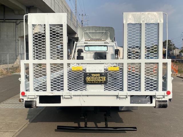 キャンター 超ロングＤＸ　極東開発製フラトップ　フルフラット　セルフローダー　ラジコン　ウィンチ　メッキパーツ（58枚目）