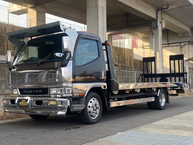 キャンター 超ロングＤＸ　古河ユニック製　セルフローダー　ラジコン　固縛　ウィンチ　メッキパーツ（9枚目）