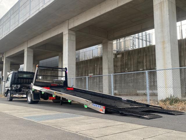 キャンター 超ロングＤＸ　古河ユニック製　セルフローダー　ラジコン　固縛　ウィンチ　メッキパーツ（13枚目）