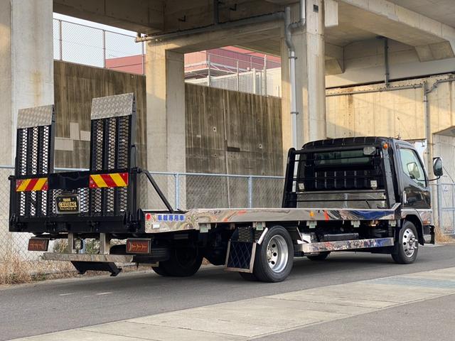 キャンター 超ロングＤＸ　古河ユニック製　セルフローダー　ラジコン　固縛　ウィンチ　メッキパーツ（16枚目）