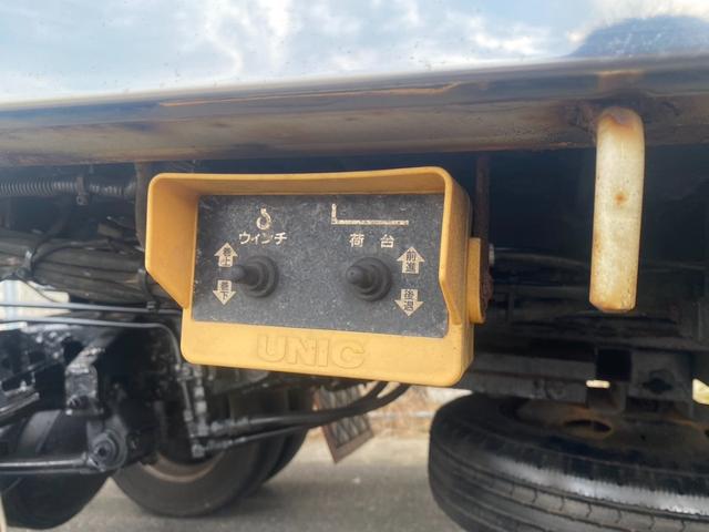 キャンター 超ロングＤＸ　古河ユニック製　セルフローダー　ラジコン　固縛　ウィンチ　メッキパーツ（33枚目）