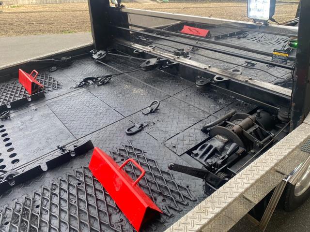 キャンター 超ロングＤＸ　古河ユニック製　セルフローダー　ラジコン　固縛　ウィンチ　メッキパーツ（36枚目）