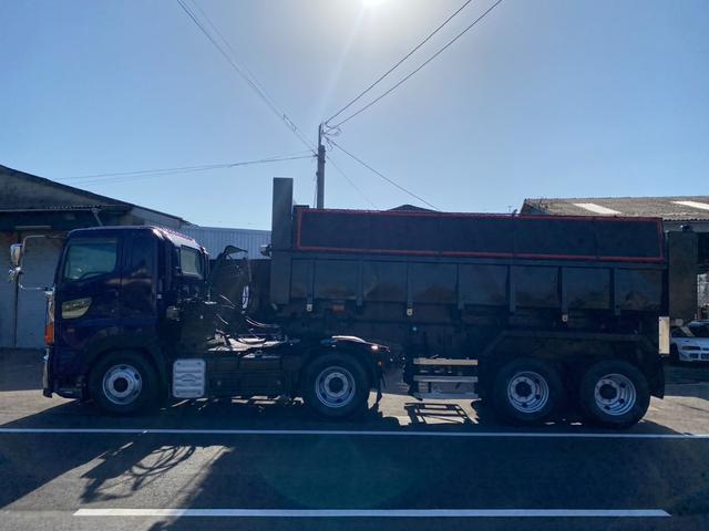 プロフィア トレーラーダンプ　フルーハーフ製トレーラーダンプセット！メッキパーツ！（15枚目）