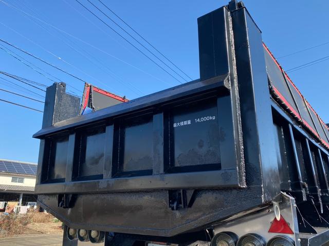 プロフィア トレーラーダンプ　フルーハーフ製トレーラーダンプセット！メッキパーツ！（53枚目）